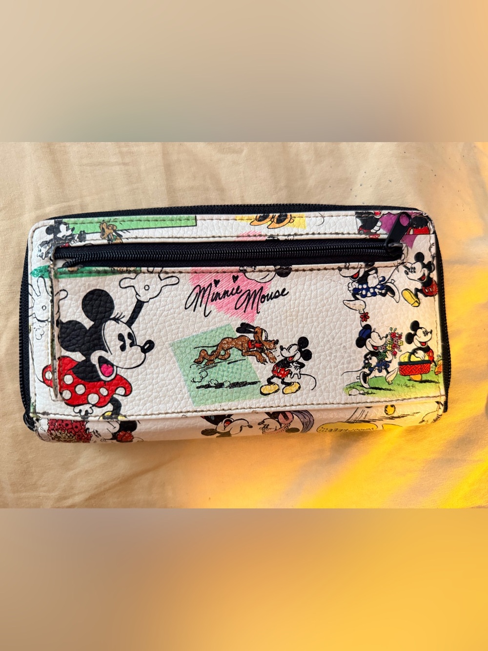 Disney Pluto Minnie & Mickey Retro wallet
